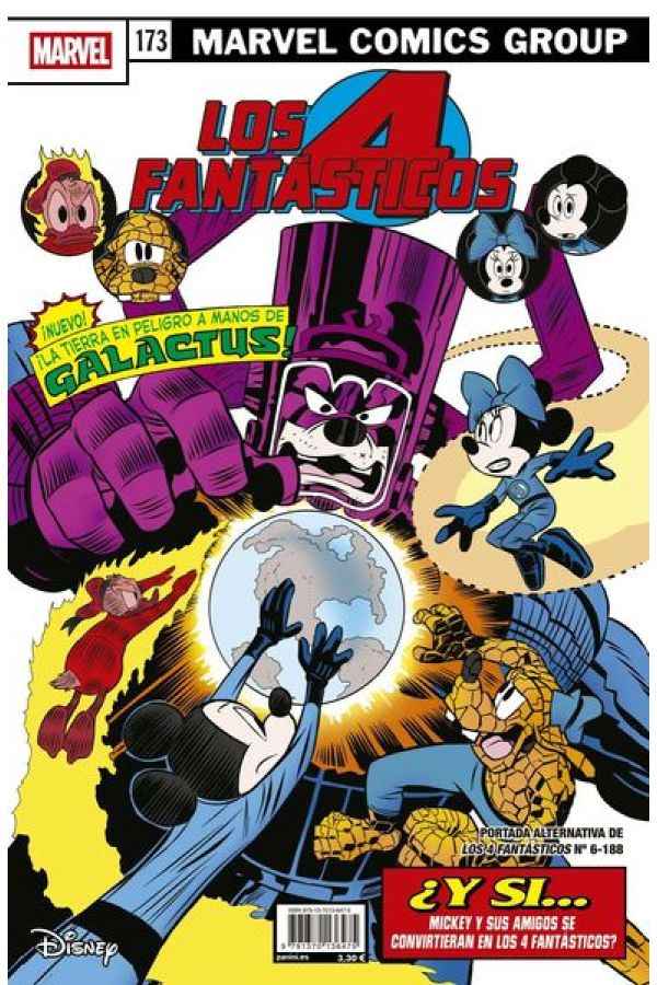 LOS CUATRO FANTÁSTICOS (PORTADA ALTERNATIVA DISNEY FANTASTIC FOUR #173) 188 / 6