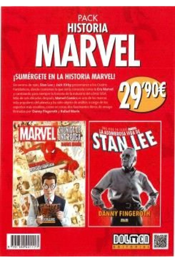 PACK HISTORIA MARVEL