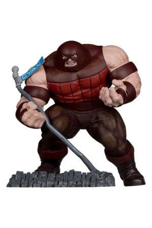 FIGURA MARVEL COLLECTION PVC 1/10 GAMBIT THE JUGGERNAUT (SPIDER-MAN #16) GOLD LABEL 17 CM