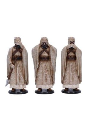 FIGURA STORMTROOPER ESTATUA THREE WISE TUSKEN RAIDERS 14 CM