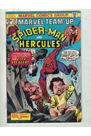 MARVEL TEAM UP SPIDERMAN AND HERCULES #28 (1974)