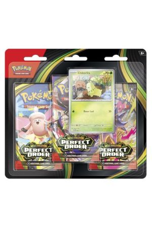 PACK DE 3 SOBRES POKEMON MEGA EVOLUTION PERFECT ORDER [EN INGL&Eacute;S]