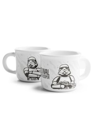 SET TAZAS DE CAF&Eacute; STORMTROOPER