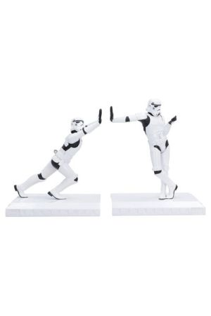 SUJETALIBROS ORIGINAL STORMTROOPER WORKING HARD HARDLY WORKING 19 CM